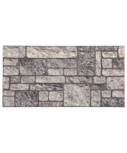 Pannelli Murali 3D con Design Mattoni Grigio Chiaro 10 pz EPS 149586