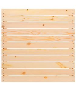 Poggiapiedi da Giardino 42x35x45 cm in Legno Massello di Pino