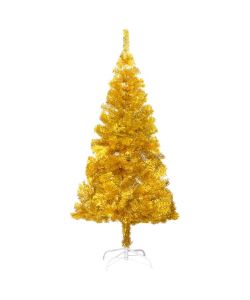 vidaXL Albero di Natale Artificiale - Oro - 240 cm