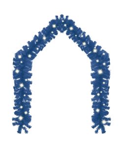 Ghirlanda Natalizia con Luci a LED 5 m Blu