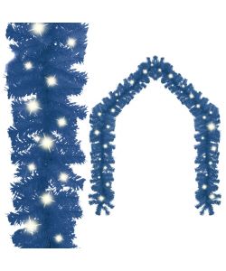 Ghirlanda Natalizia con Luci a LED 10 m Blu