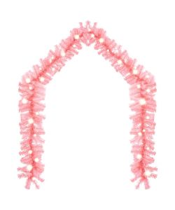Ghirlanda Natalizia con Luci a LED 10 m Rosa