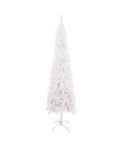 Albero di Natale Sottile Bianco 120 cm