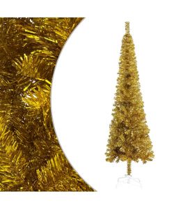Albero di Natale Sottile Oro 120 cm