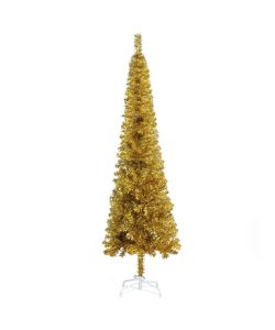 Albero di Natale Sottile Oro 120 cm