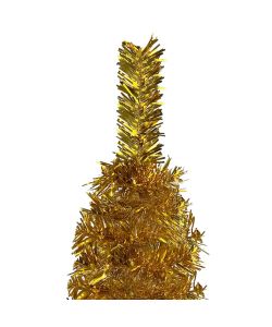 Albero di Natale Sottile Oro 120 cm