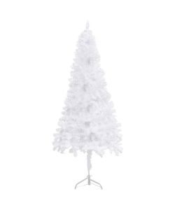 Albero di Natale Artificiale ad Angolo Bianco 150 cm PVC