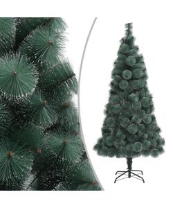 Albero di Natale Artificiale con Supporto Verde 210 cm PET