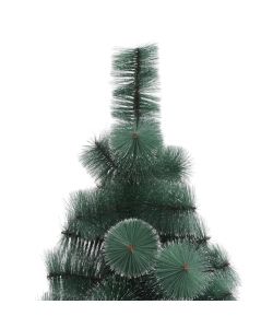 Albero di Natale Artificiale con Supporto Verde 210 cm PET