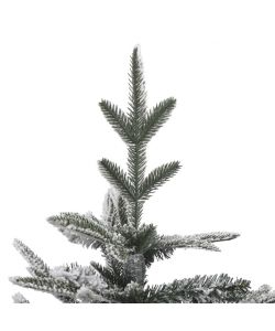Albero di Natale Artificiale con Neve Verde 210 cm in PVC e PE