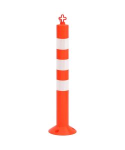 Dissuasori Traffico con Catena 2 pz 75 cm in PE