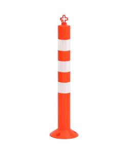 Dissuasori Traffico con Catena 10 pz 75 cm in PE