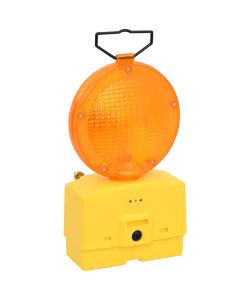 Lampeggianti da Cantiere 4pz con Batterie 18x8x37 cm