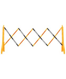 Barriera Stradale Pieghevole Gialla 250x38x96 cm