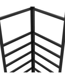 vidaXL Gazebo da Giardino con Luci LED - Antracite - 3x3 m