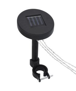 vidaXL Gazebo da Giardino con Luci LED - Antracite - 3x3 m