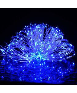 Stringa di Luce con 150 LED Blu 15 m
