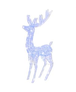 vidaXL Renna di Natale Acrilico Blu 180 cm - 250 LED