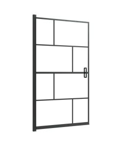 Pannello per Box Doccia in ESG 80x140 cm Nero