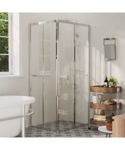 vidaXL Cabina Doccia Trasparente - 90x70x180 cm