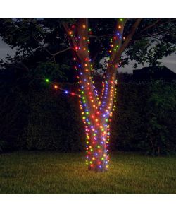 Luci Solari 5 pz 5x200 LED Colorate Interni Esterni