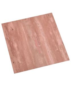 Listoni per Pavimenti Autoadesivi 20 pz in PVC 1,86 mq Rosso