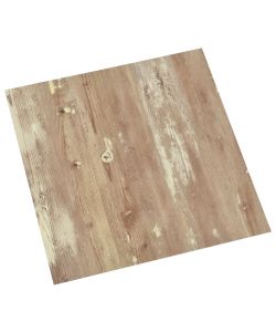 Listoni per Pavimenti Autoadesivi 20 pz in PVC 1,86 mq Marroni 330128