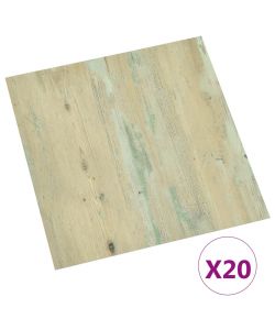 Listoni Pavimenti Adesivi 20 pz in PVC 1,86 mq Marrone Chiaro 330130