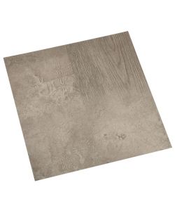Listoni per Pavimenti Autoadesivi 20 pz in PVC 1,86 mq Grigio