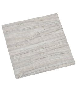 Listoni Pavimenti Adesivi 20 pz in PVC 1,86 mq Grigio Chiaro 330134