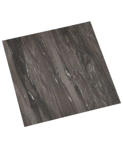 Listoni per Pavimenti Autoadesivi 20pz PVC 1,86 mq Grigio Scuro