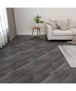 Listoni Pavimenti Adesivi 20 pz in PVC 1,86 mq Grigi a Strisce 330143
