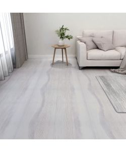 Listoni Pavimenti Adesivi 20 pz in PVC 1,86 mq Grigio Chiaro 330145