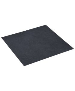 Listoni Pavimenti Adesivi 20 pz in PVC 1,86 mq Marmo Nero 330161