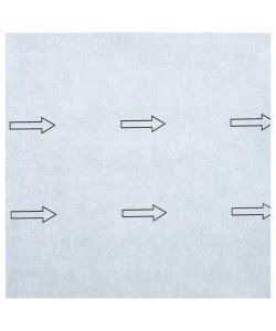 Listoni Pavimenti Adesivi 20 pz in PVC 1,86 mq Marmo Nero 330161