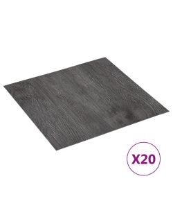 Listoni per Pavimenti Autoadesivi 20 pz in PVC 1,86 mq Marroni 330162