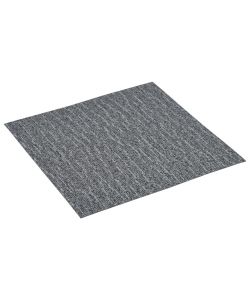 Listoni per Pavimenti Autoadesivi 20 pz in PVC 1,86 mq Grigi 330167