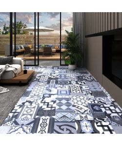 Listoni per Pavimenti Adesivi 20 pz in PVC 1,86 mq Multicolore