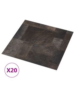 Listoni per Pavimenti Autoadesivi 20 pz in PVC 1,86 mq Legno 330170