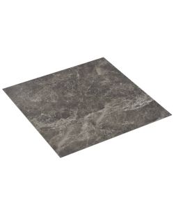 Listoni Pavimenti Adesivi 20 pz in PVC 1,86 mq Marmo Nero 330172