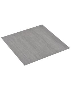 Listoni Pavimenti Adesivi 20 pz in PVC 1,86 mq Grigio Granito