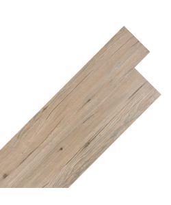 Listoni Pavimento Autoadesivi PVC 5,21mq 2mm Marrone Rovere