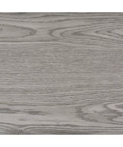 Listoni Pavimento Autoadesivi PVC 5,21 mq 2 mm Grigio Scuro
