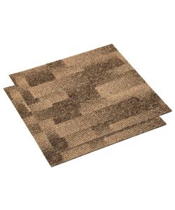 Quadrotte di Moquette 20 pz 5 mq Marroni
