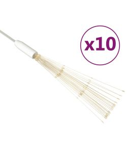 Luci di Natale Fuochi Artificio 10pz Bianco Caldo 20cm 1400 LED