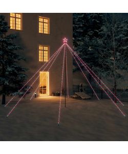 Luci per Albero di Natale Interni Esterni 800 LED Colorate 5 m