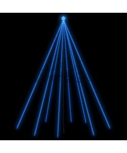 Luci per Albero di Natale Interni Esterni 1300 LED Blu 8 m