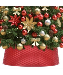 Gonna per Albero di Natale Rossa 65x19,5 cm