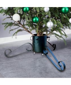 Base per Albero di Natale Verde 58x58x21 cm