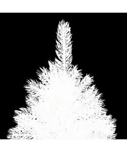 Set Albero Natale Artificiale con LED e Palline Bianco 240 cm
